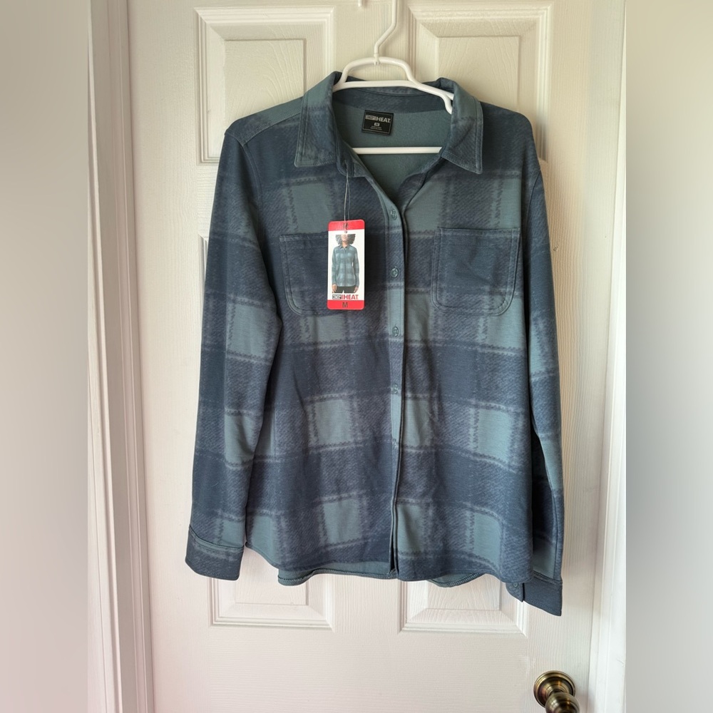 32 Degrees Blue Checkered Shirt